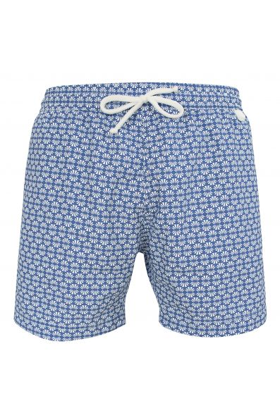 Montauk 304 - Optical | Maillot Short de bain homme bleu et blanc