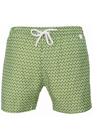 Montauk 808 - Optiv | Maillot Short de bain homme vert et blanc